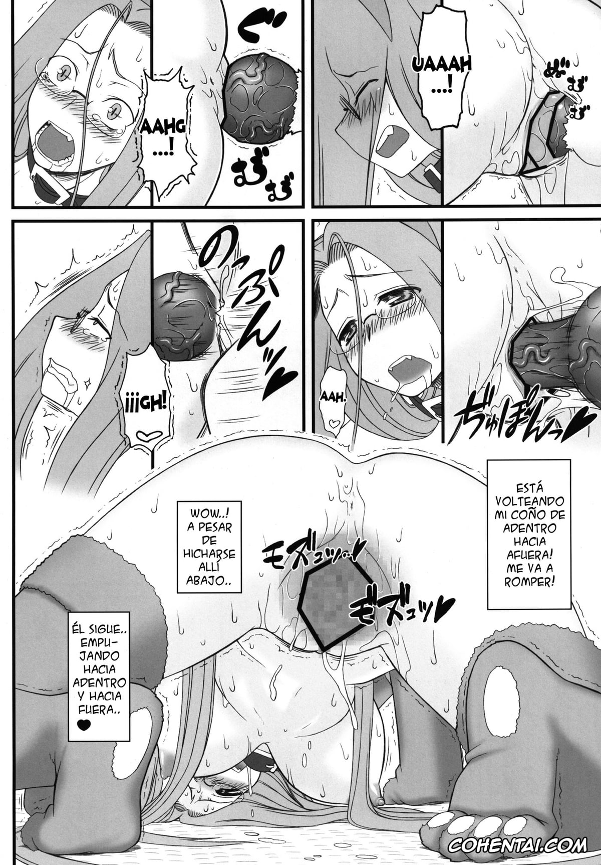 Fate/stay night xxx, Rider xxx, Rider-san ga Inu to Sex Shichau Hon. (Fate/stay night), pagina 19