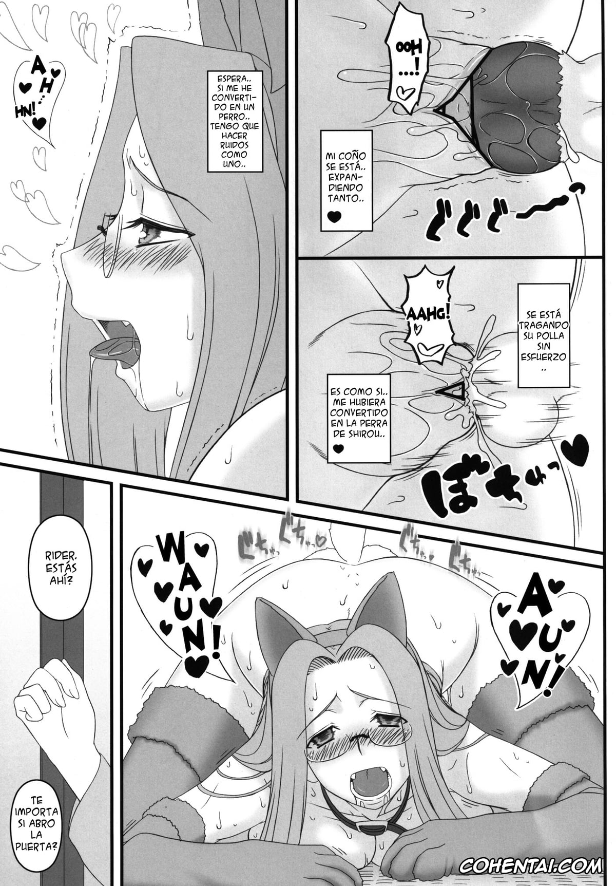Fate/stay night xxx, Rider xxx, Rider-san ga Inu to Sex Shichau Hon. (Fate/stay night), pagina 22