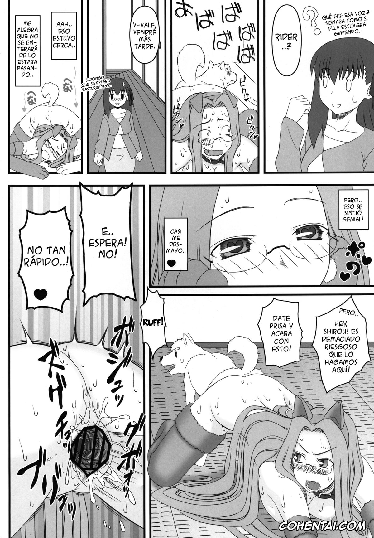 Fate/stay night xxx, Rider xxx, Rider-san ga Inu to Sex Shichau Hon. (Fate/stay night), pagina 25