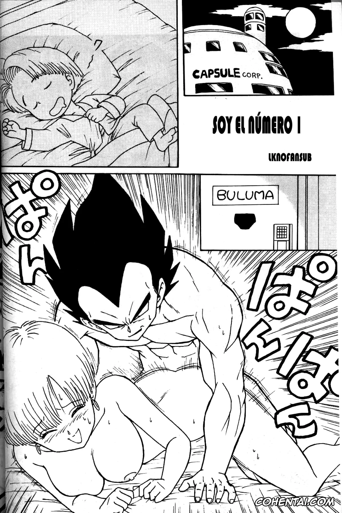 Dragon Ball Z xxx, Bulma Briefs xxx, Vegeta xxx, Chou Oyaji (Shinsen na Mrs Jishin no Bishou Vol. 4) (Dragon Ball Z), pagina 1