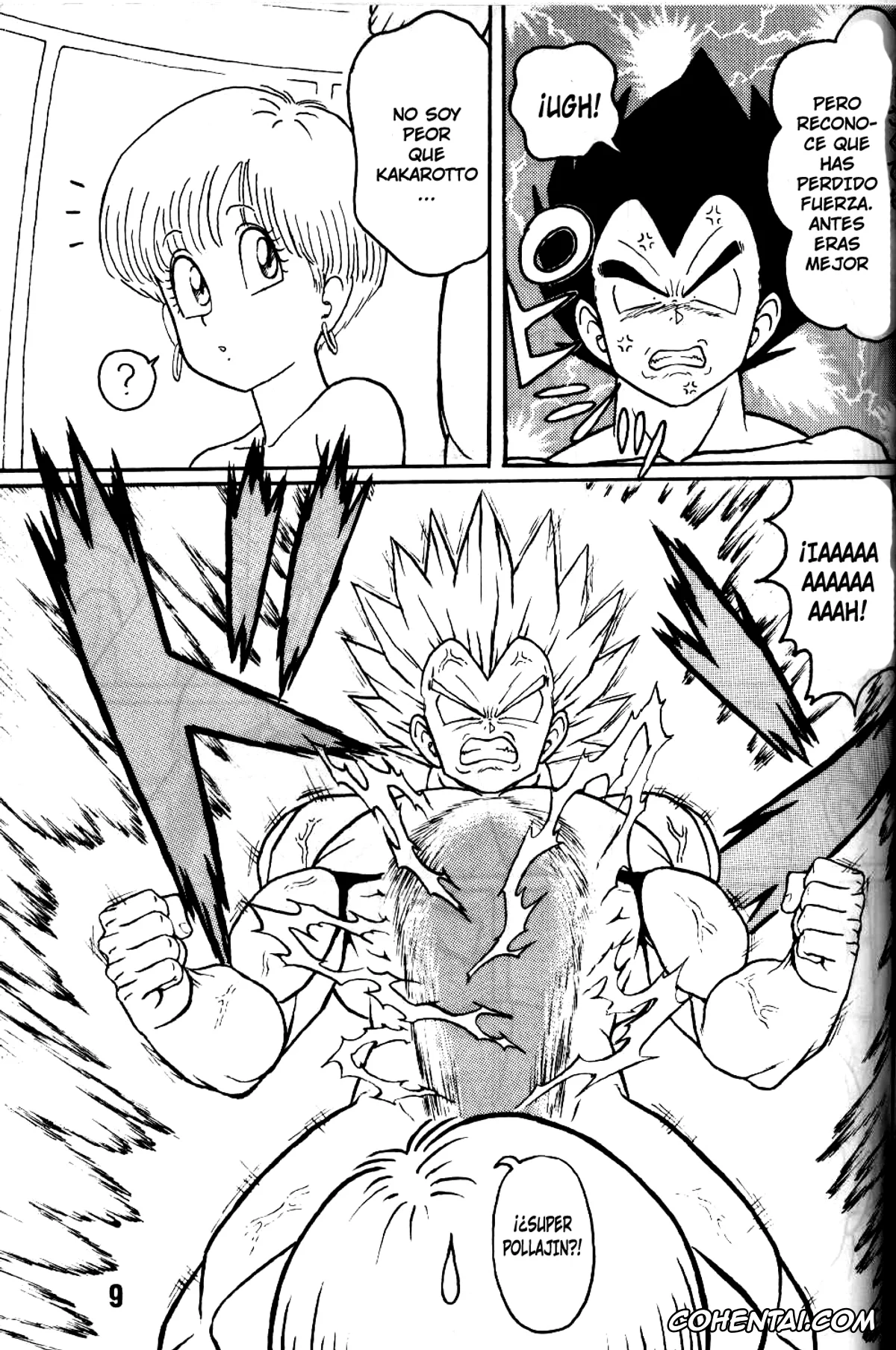 Dragon Ball Z hentai, Bulma Briefs hentai, Vegeta hentai, Chou Oyaji (Shinsen na Mrs Jishin no Bishou Vol. 4) (Dragon Ball Z), pagina 6