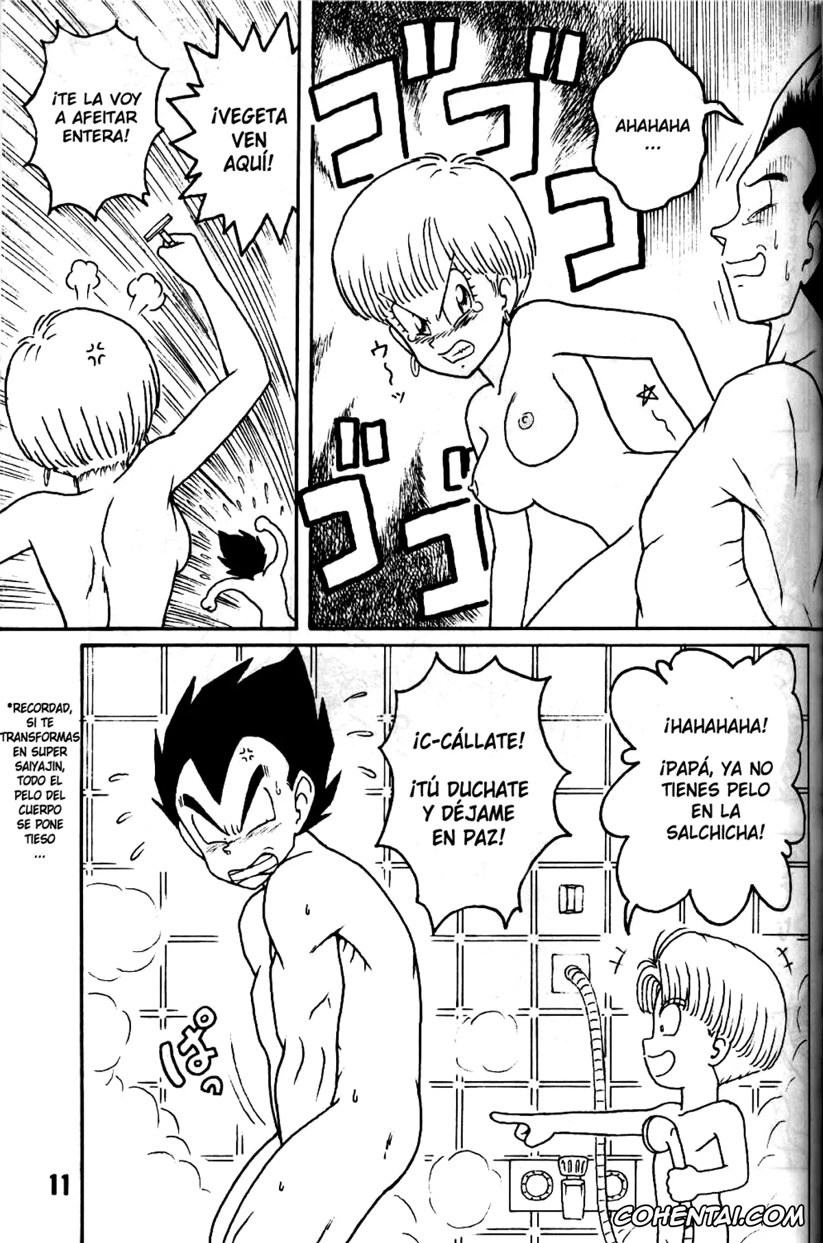 Dragon Ball Z porno, Bulma Briefs porno, Vegeta porno, Chou Oyaji (Shinsen na Mrs Jishin no Bishou Vol. 4) (Dragon Ball Z), pagina 8