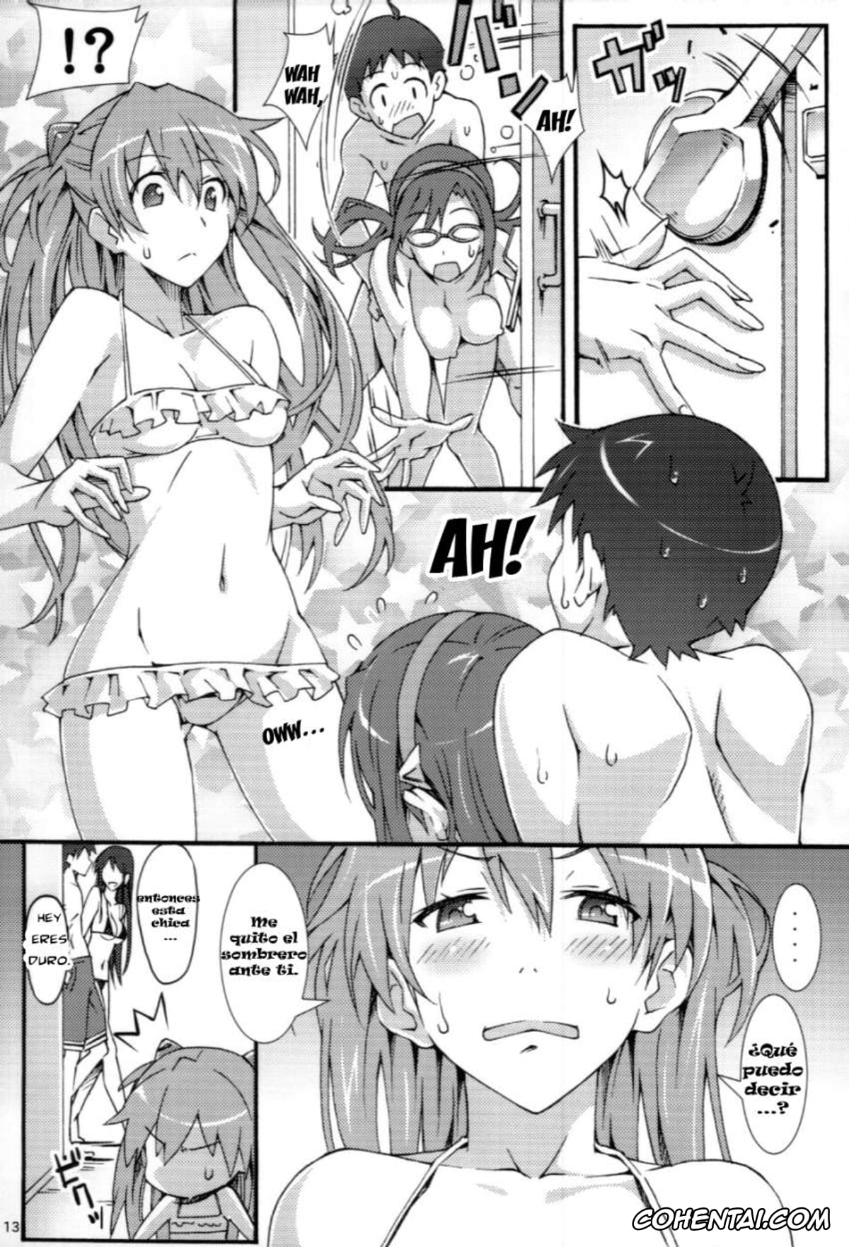 Neon Genesis Evangelion hentai, Asuka Langley Soryu hentai, Mari Illustrious Makinami hentai, Shinji Ikari hentai, W.C – Wet Children (Neon Genesis Evangelion), pagina 12