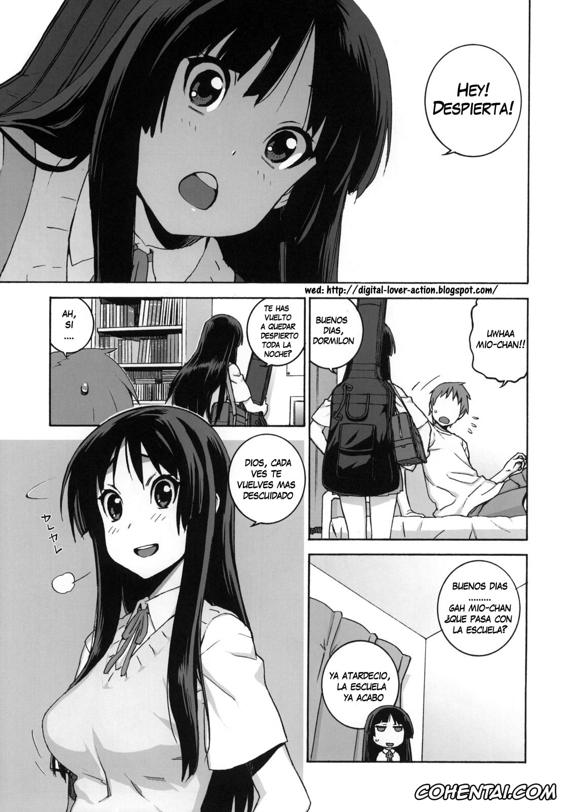 K-ON! xxx, Mio Akiyama xxx, Suki Suki Mio-chan (K-ON!), pagina 4