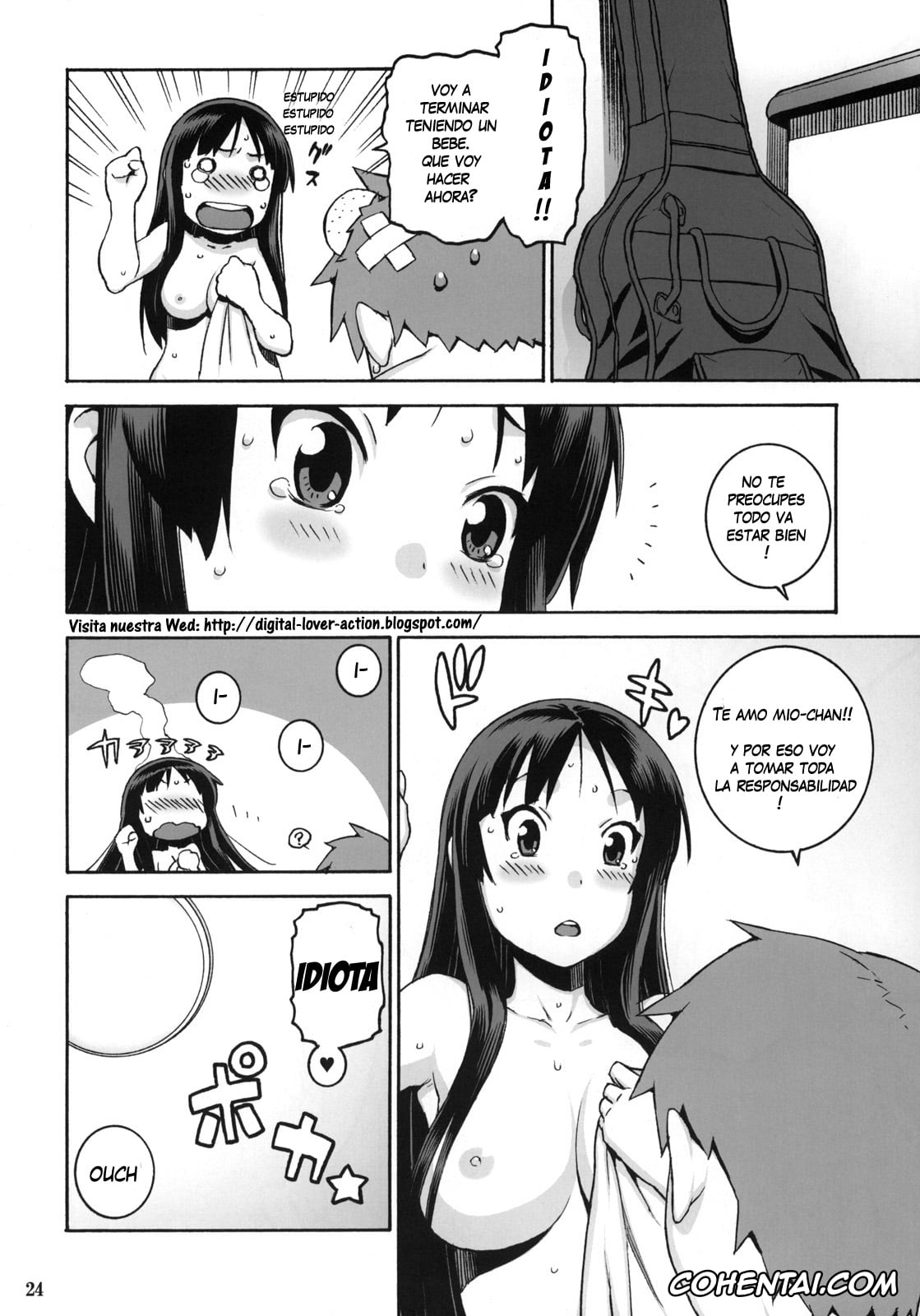 K-ON! porno, Mio Akiyama porno, Suki Suki Mio-chan (K-ON!), pagina 23