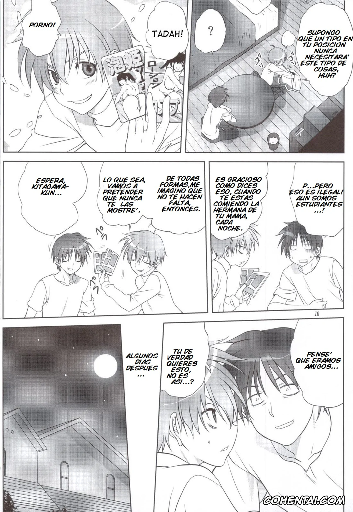 Kanon hentai, Akiko Minase hentai, Yuuichi Aizawa hentai, Akiko-san to Issho 11 (Kanon), pagina 9