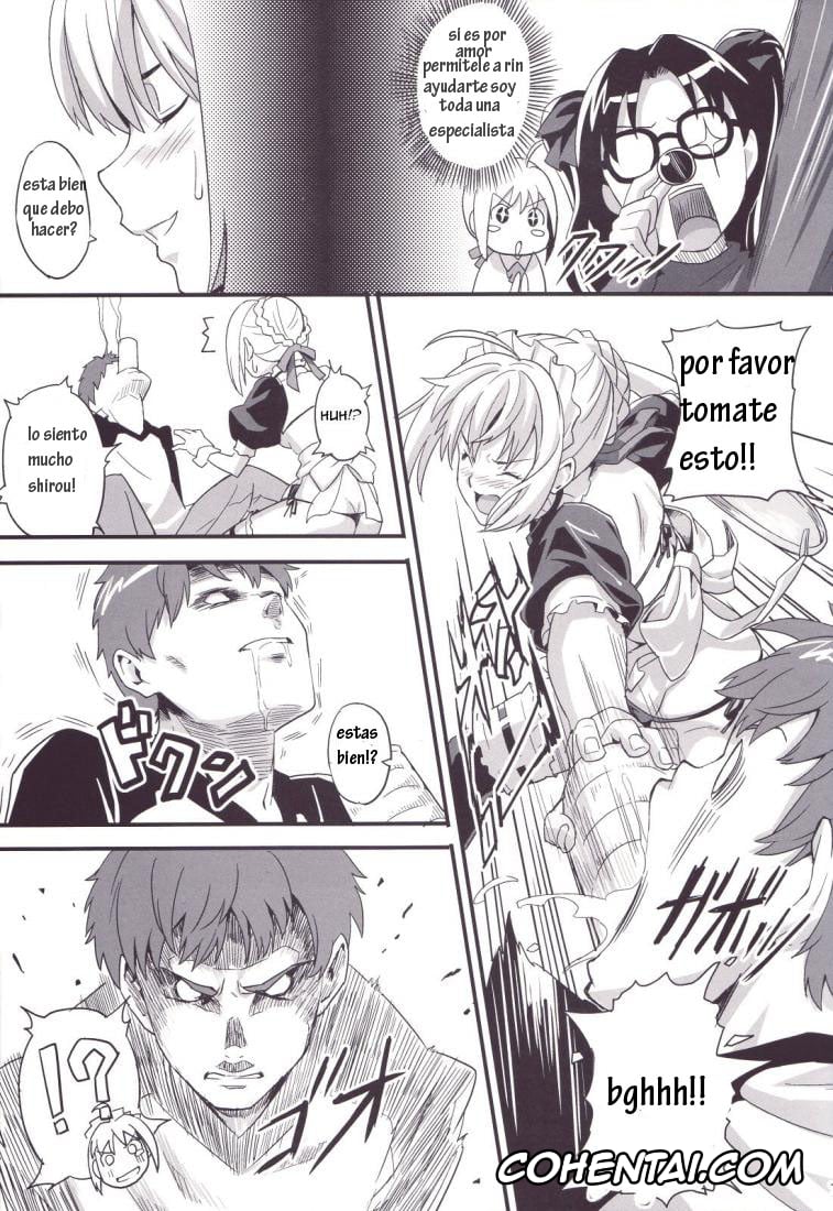 Fate/stay night porno, Saber | Arturia Pendragon porno, Shirou Emiya porno, Outama King of Soul (Fate/stay night), pagina 5