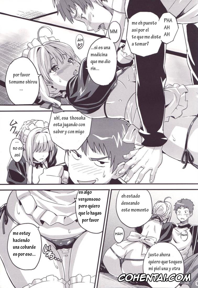 Fate/stay night xxx, Saber | Arturia Pendragon xxx, Shirou Emiya xxx, Outama King of Soul (Fate/stay night), pagina 7