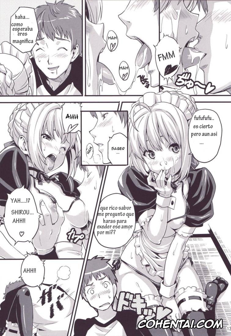 Fate/stay night porno, Saber | Arturia Pendragon porno, Shirou Emiya porno, Outama King of Soul (Fate/stay night), pagina 11