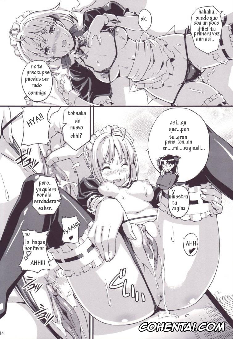 Fate/stay night hentai, Saber | Arturia Pendragon hentai, Shirou Emiya hentai, Outama King of Soul (Fate/stay night), pagina 12