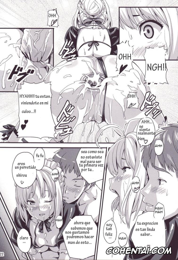 Fate/stay night porno, Saber | Arturia Pendragon porno, Shirou Emiya porno, Outama King of Soul (Fate/stay night), pagina 20