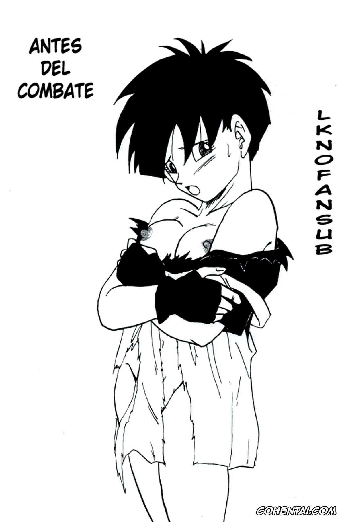 Dragon Ball Z xxx, Son Gohan xxx, Son Goten xxx, Videl xxx, Before the match (Dragon Ball Z), pagina 1