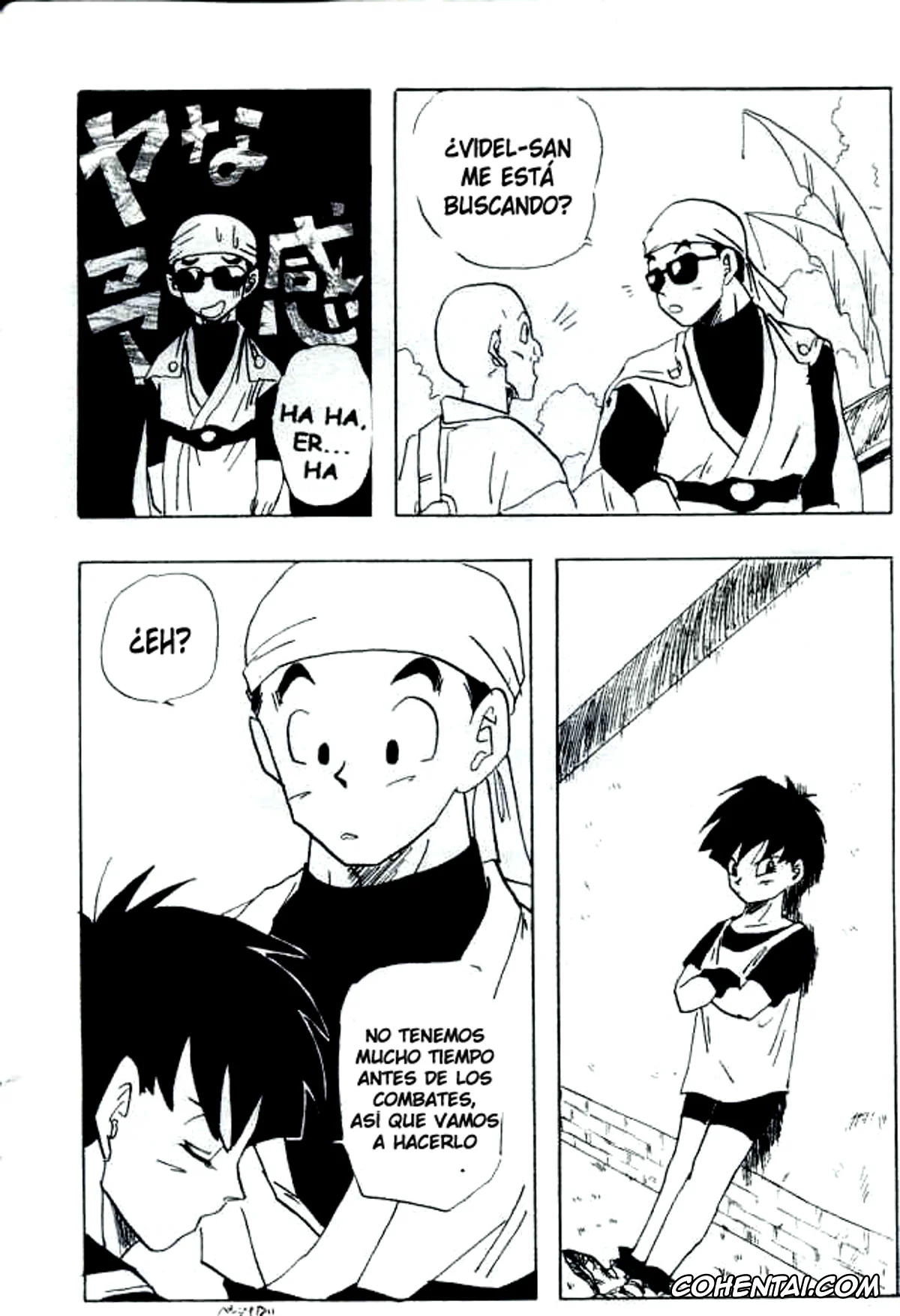 Dragon Ball Z porno, Son Gohan porno, Son Goten porno, Videl porno, Before the match (Dragon Ball Z), pagina 2