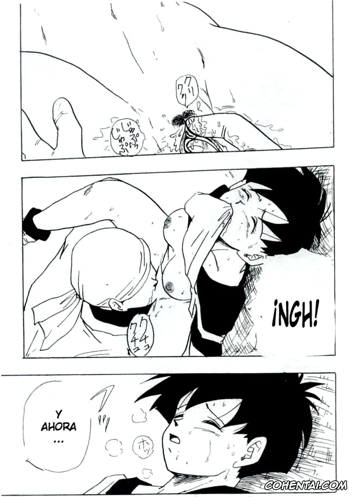 Dragon Ball Z porno, Son Gohan porno, Son Goten porno, Videl porno, Before the match (Dragon Ball Z), pagina 5
