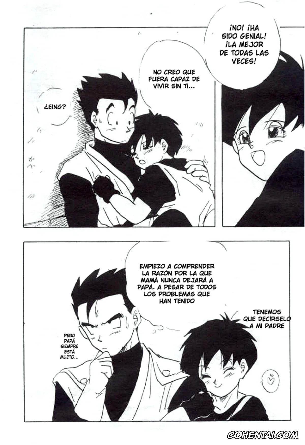Dragon Ball Z xxx, Son Gohan xxx, Son Goten xxx, Videl xxx, Before the match (Dragon Ball Z), pagina 10