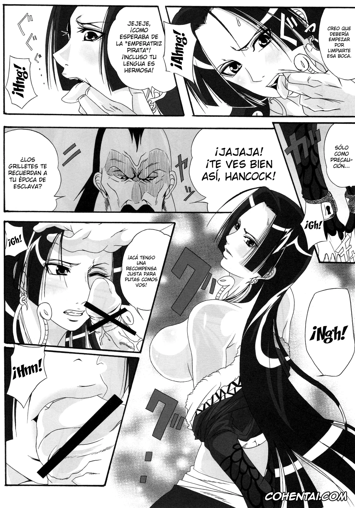 One Piece porno, Boa Hancock porno, Momonga porno, Saint Charloss porno, Benten Kairaku 11 Hebirei (One Piece), pagina 14