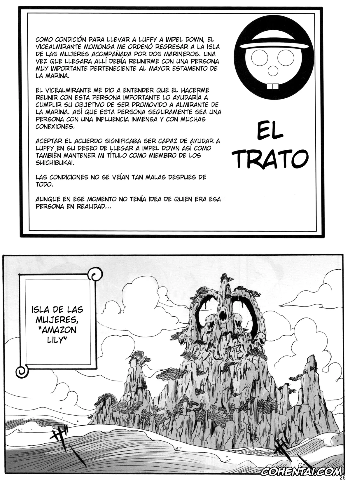 One Piece hentai, Boa Hancock hentai, Momonga hentai, Saint Charloss hentai, Benten Kairaku 11 Hebirei (One Piece), pagina 30