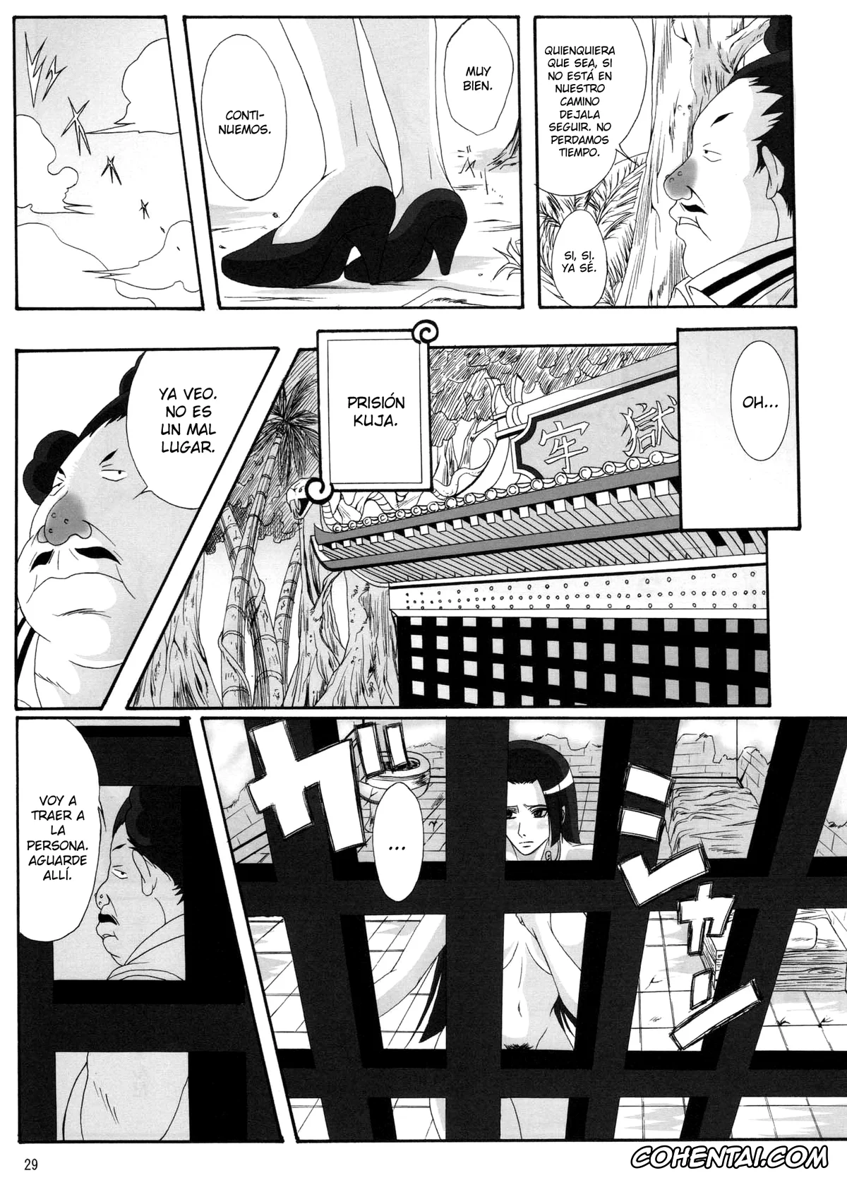 One Piece hentai, Boa Hancock hentai, Momonga hentai, Saint Charloss hentai, Benten Kairaku 11 Hebirei (One Piece), pagina 33
