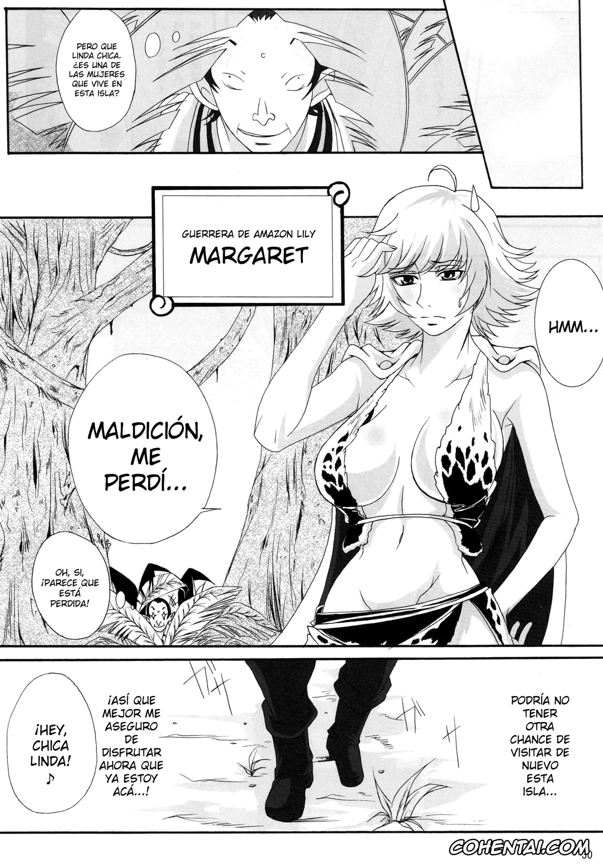 One Piece xxx, Boa Hancock xxx, Momonga xxx, Saint Charloss xxx, Benten Kairaku 11 Hebirei (One Piece), pagina 34