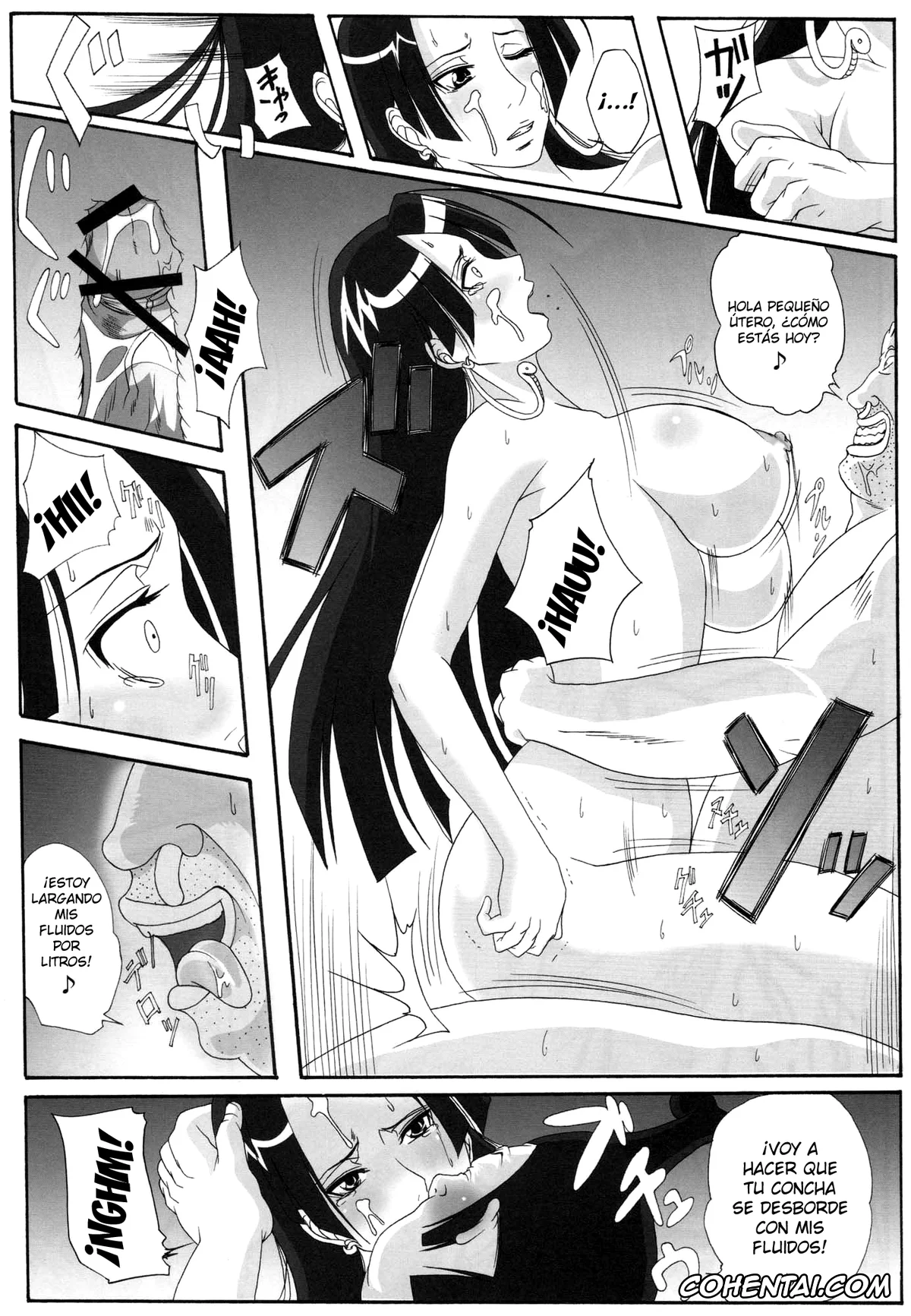 One Piece porno, Boa Hancock porno, Momonga porno, Saint Charloss porno, Benten Kairaku 11 Hebirei (One Piece), pagina 47