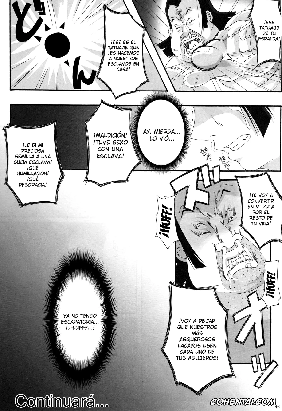 One Piece porno, Boa Hancock porno, Momonga porno, Saint Charloss porno, Benten Kairaku 11 Hebirei (One Piece), pagina 50