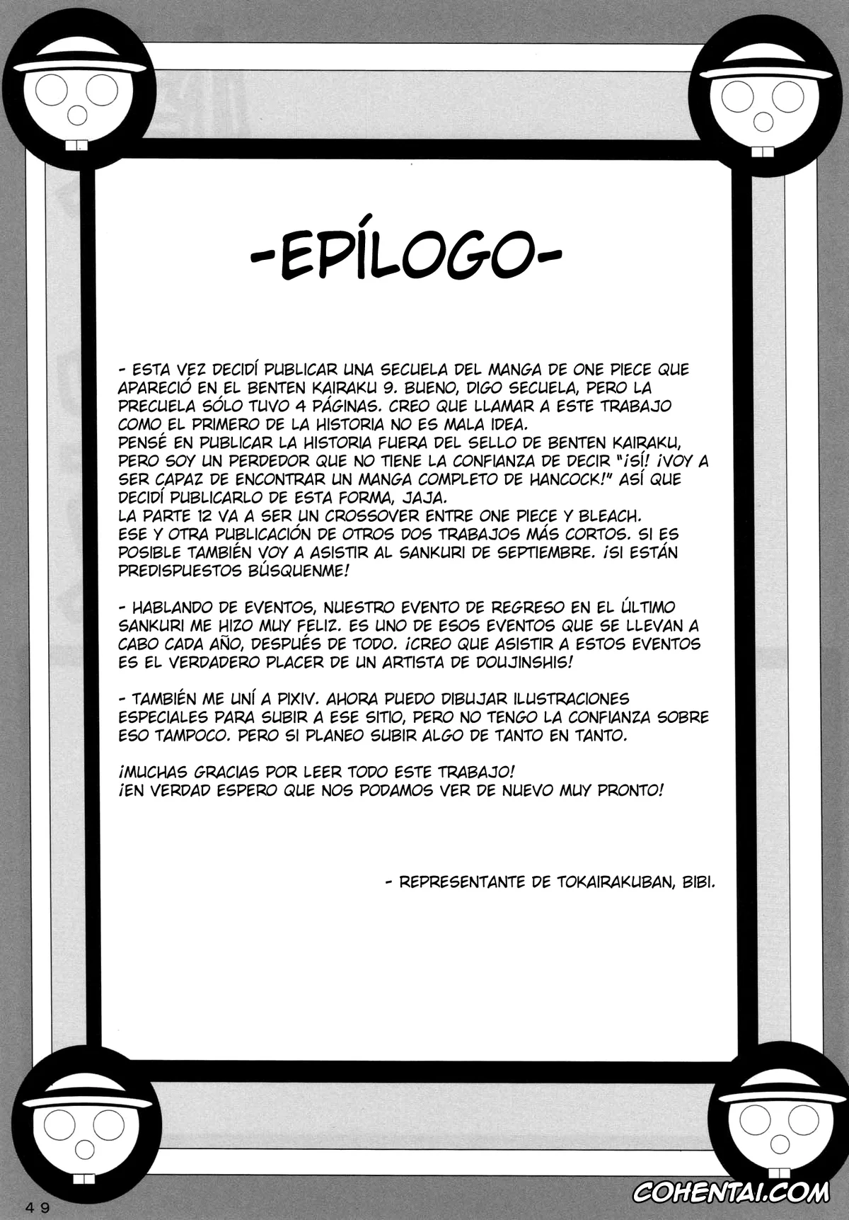 One Piece xxx, Boa Hancock xxx, Momonga xxx, Saint Charloss xxx, Benten Kairaku 11 Hebirei (One Piece), pagina 58