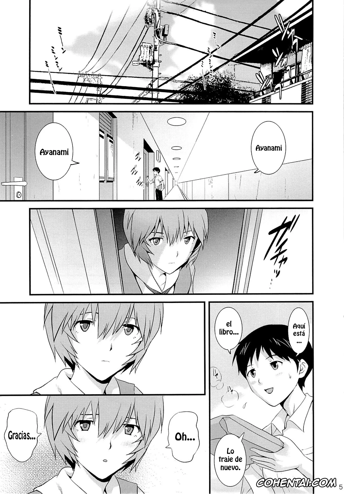Neon Genesis Evangelion porno, Rei Ayanami porno, Shinji Ikari porno, B-WORM – Don’t judge a book by its cover (Neon Genesis Evangelion), pagina 5