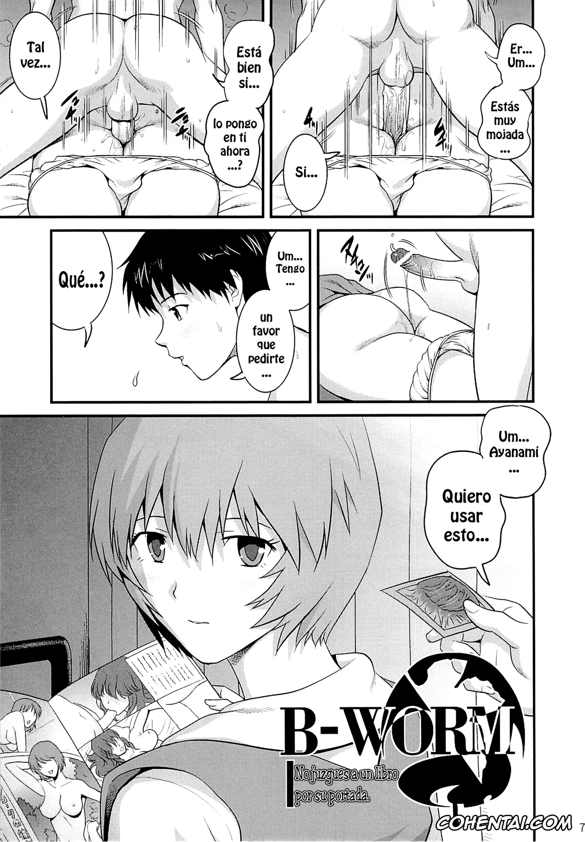 Neon Genesis Evangelion xxx, Rei Ayanami xxx, Shinji Ikari xxx, B-WORM – Don’t judge a book by its cover (Neon Genesis Evangelion), pagina 7