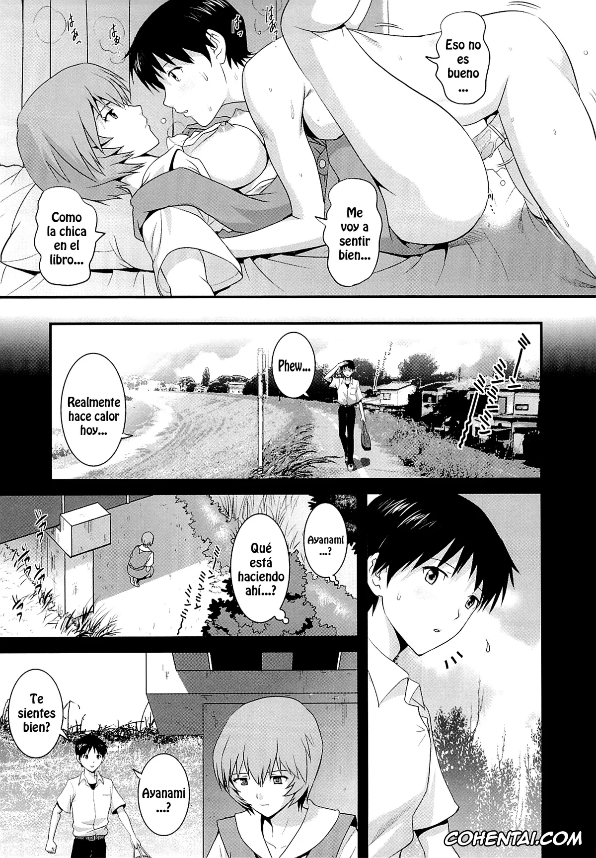 Neon Genesis Evangelion hentai, Rei Ayanami hentai, Shinji Ikari hentai, B-WORM – Don’t judge a book by its cover (Neon Genesis Evangelion), pagina 9