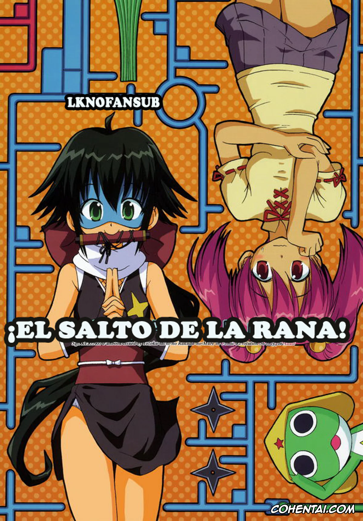 Keroro Gunsou | Sgt. Frog xxx, Koyuki Azumaya xxx, Natsumi Hinata xxx, FROG’S LEAP! (Keroro Gunsou), pagina 1