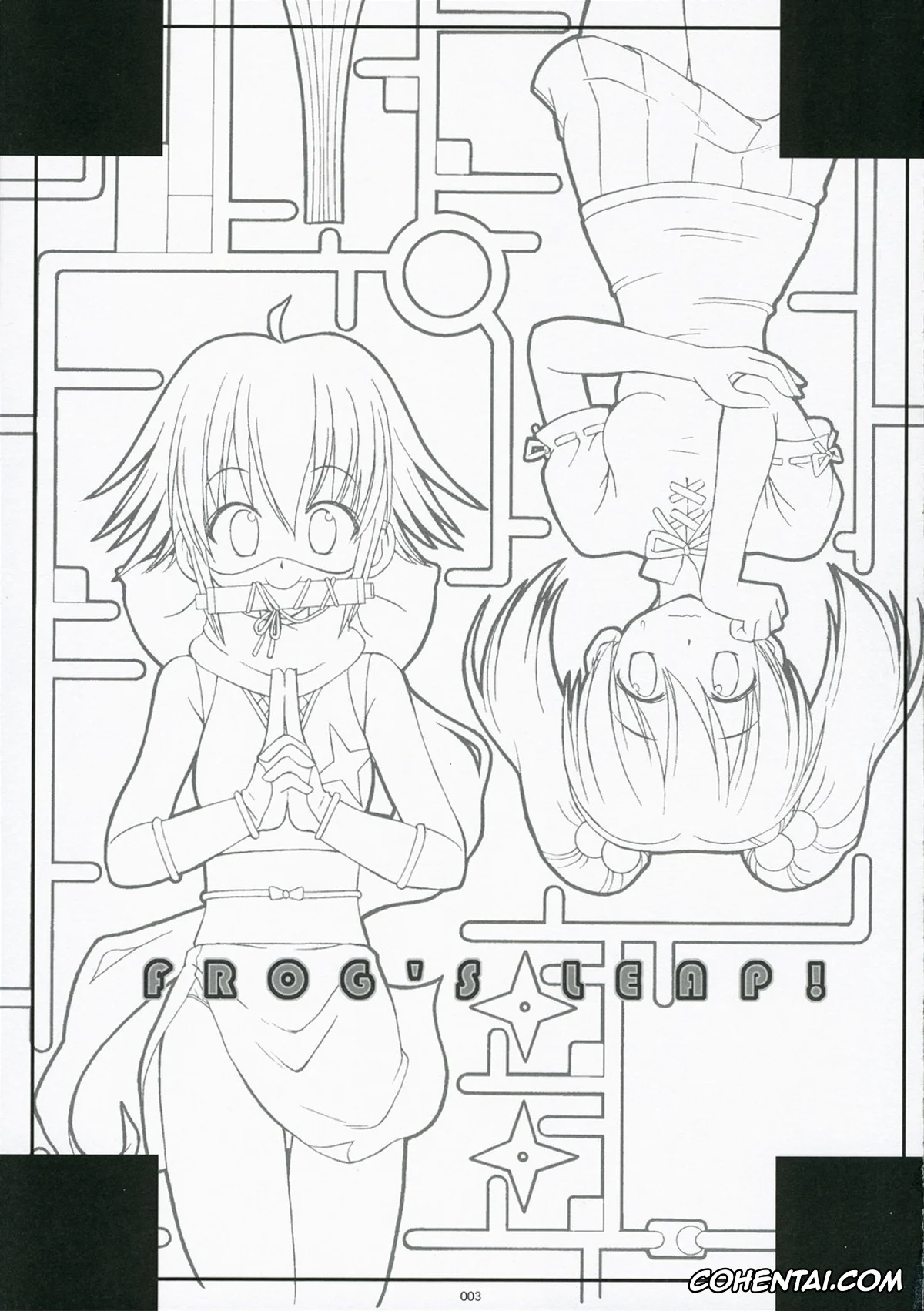 Keroro Gunsou | Sgt. Frog porno, Koyuki Azumaya porno, Natsumi Hinata porno, FROG’S LEAP! (Keroro Gunsou), pagina 2