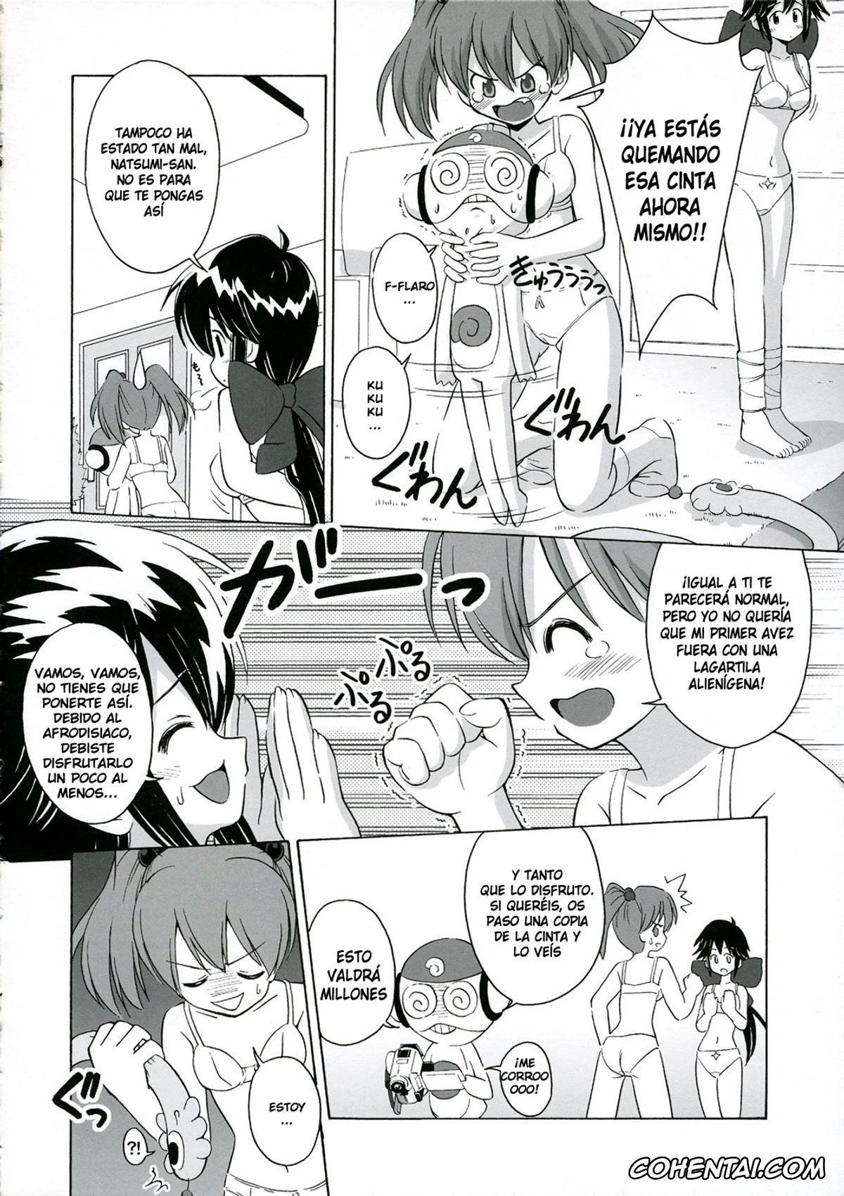 Keroro Gunsou | Sgt. Frog xxx, Koyuki Azumaya xxx, Natsumi Hinata xxx, FROG’S LEAP! (Keroro Gunsou), pagina 19