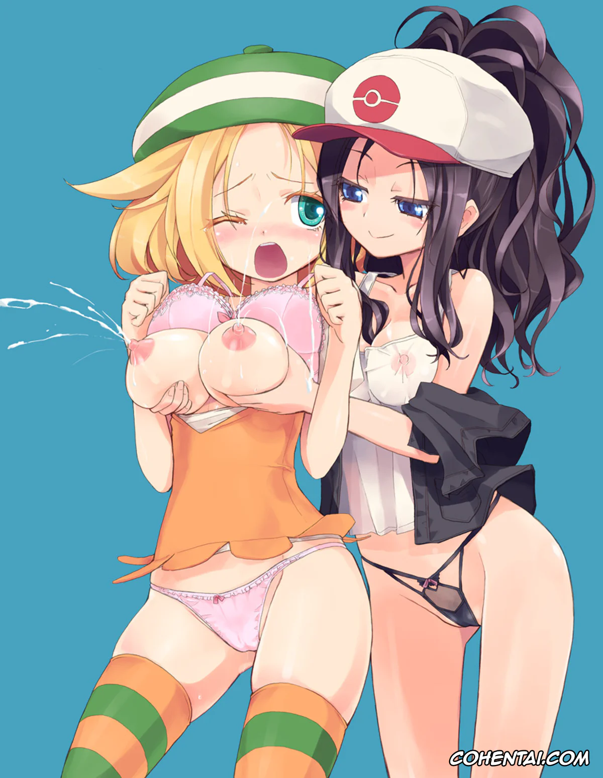Pokemon | Pocket Monsters xxx, Bianca xxx, Hilda xxx, Ora! Milk Dase!! (Pokémon), pagina 1