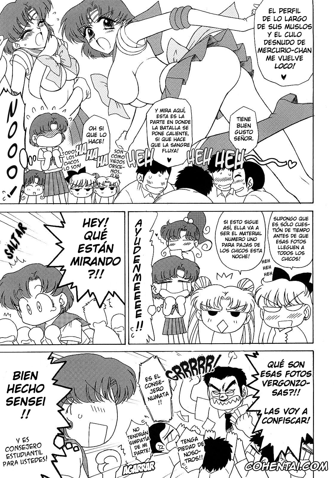 Sailor Moon | Bishoujo Senshi Sailor Moon xxx, Sailor Mercury | Ami Mizuno xxx, SKY HIGH (Bishoujo Senshi Sailor Moon), pagina 4