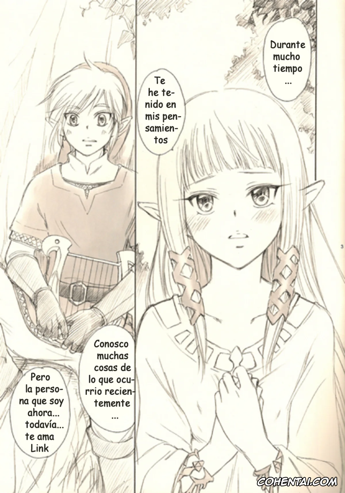 The Legend Of Zelda hentai, Link hentai, Princess Zelda hentai, Ero sou de, Ero janai, Sukoshi Eroi Zelda (The Legend of Zelda), pagina 3