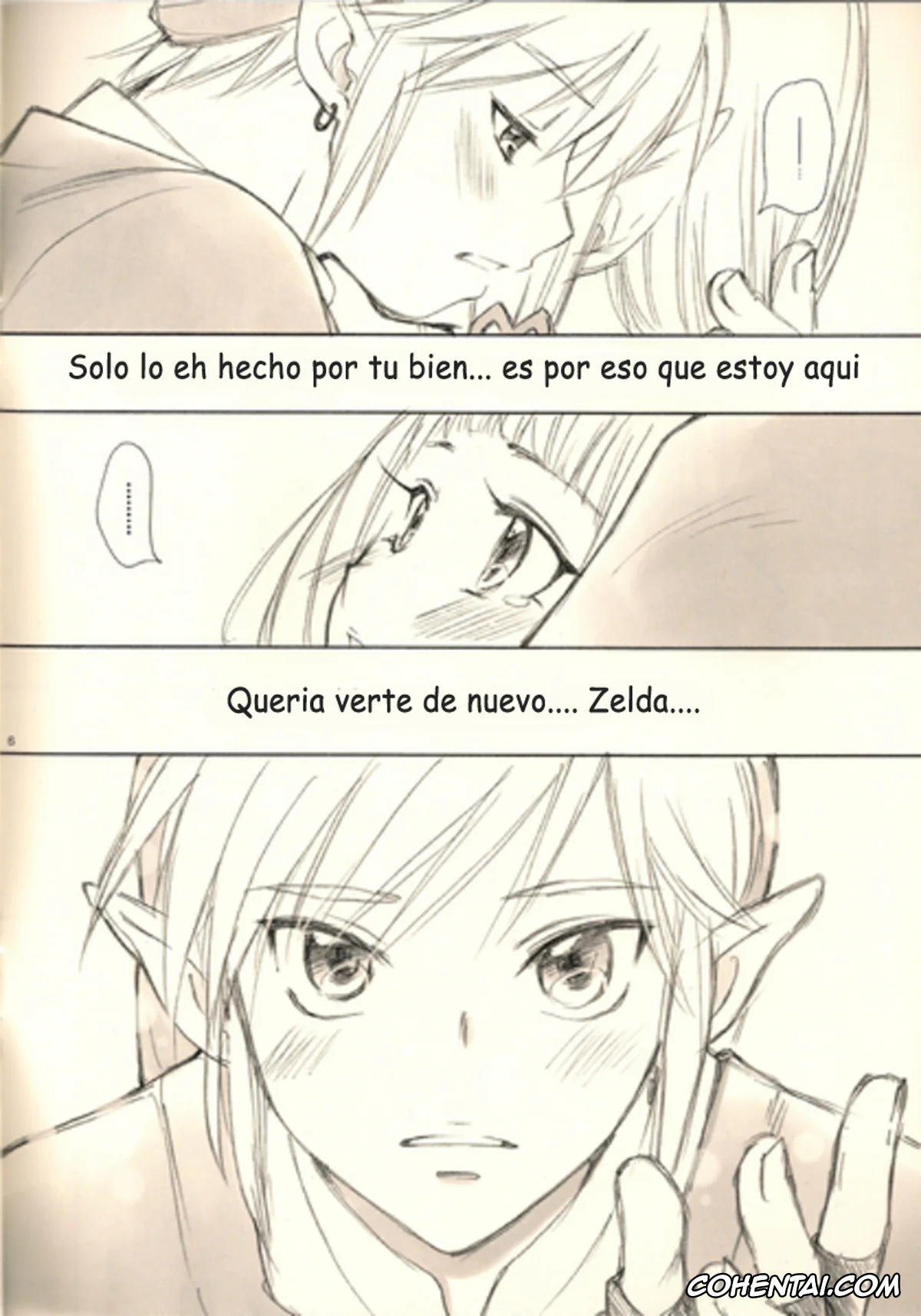 The Legend Of Zelda hentai, Link hentai, Princess Zelda hentai, Ero sou de, Ero janai, Sukoshi Eroi Zelda (The Legend of Zelda), pagina 6