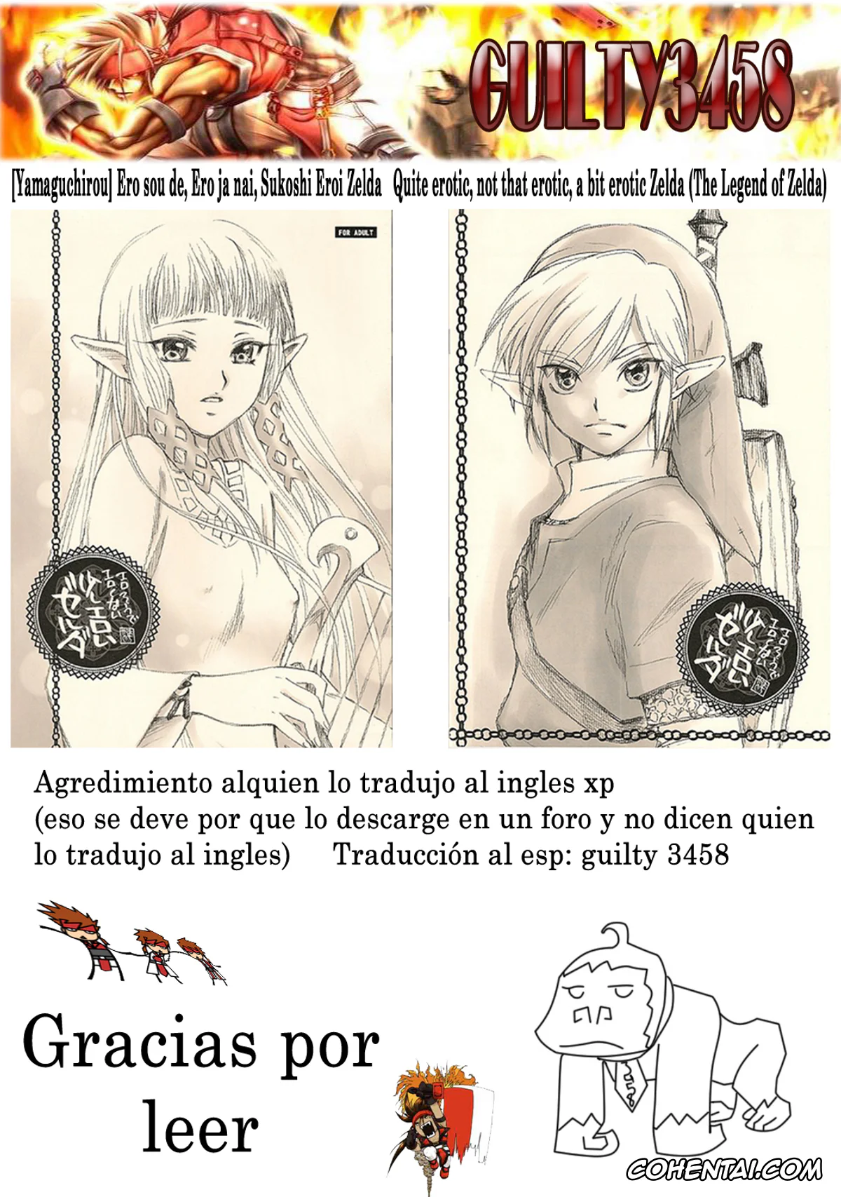The Legend Of Zelda xxx, Link xxx, Princess Zelda xxx, Ero sou de, Ero janai, Sukoshi Eroi Zelda (The Legend of Zelda), pagina 19