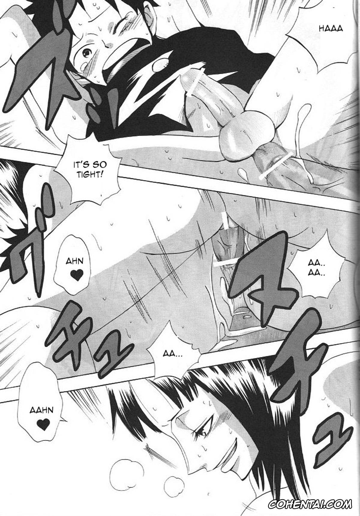 One Piece xxx, Monkey D. Luffy xxx, Nico Robin xxx, Kimi wa Pet (One Piece), pagina 22