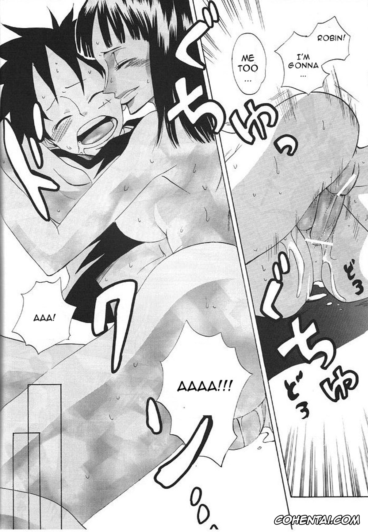 One Piece porno, Monkey D. Luffy porno, Nico Robin porno, Kimi wa Pet (One Piece), pagina 23
