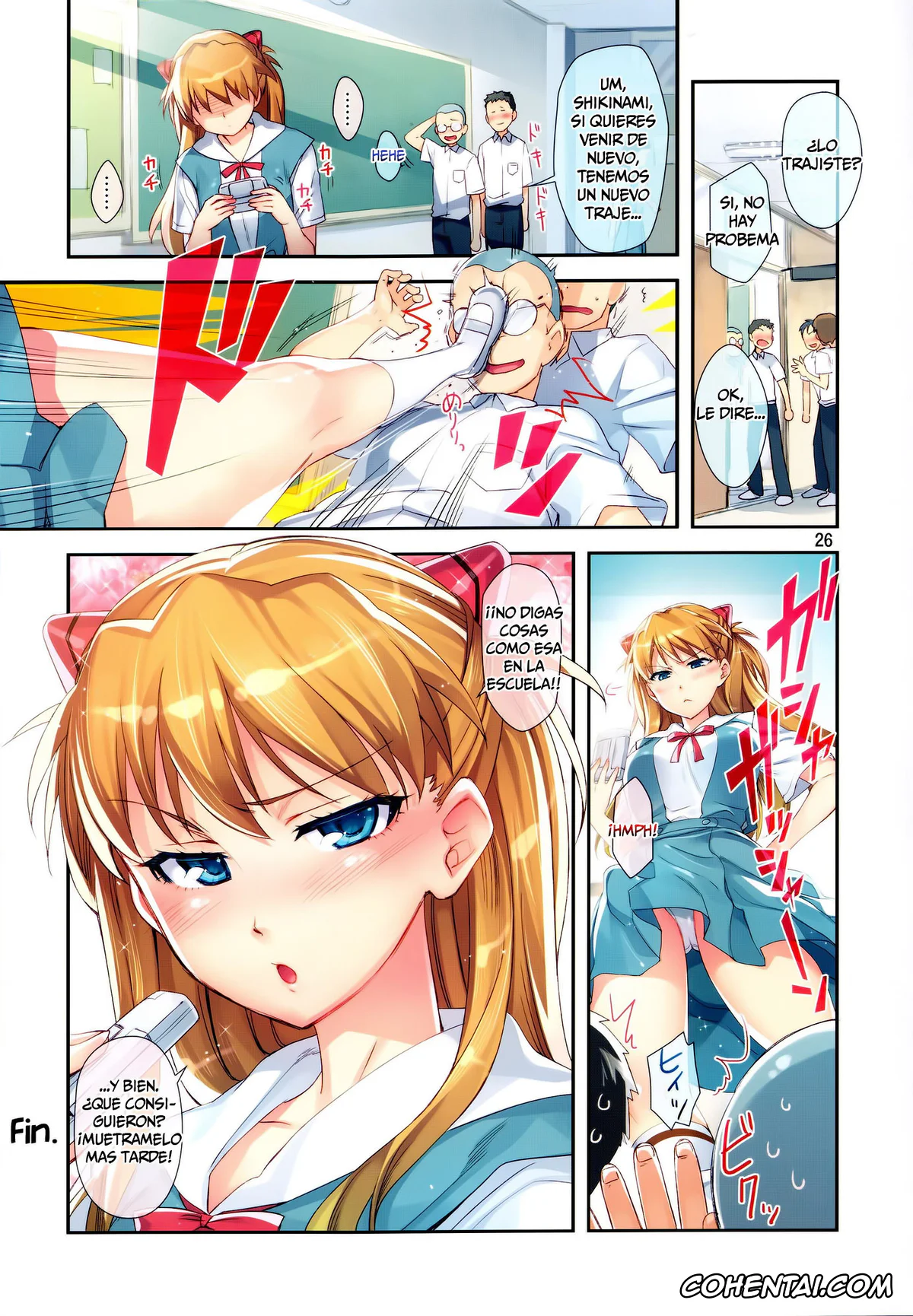 Neon Genesis Evangelion porno, Asuka Langley Soryu porno, Minna no Asuka Bon | La Asuka de Todos (Neon Genesis Evangelion), pagina 26