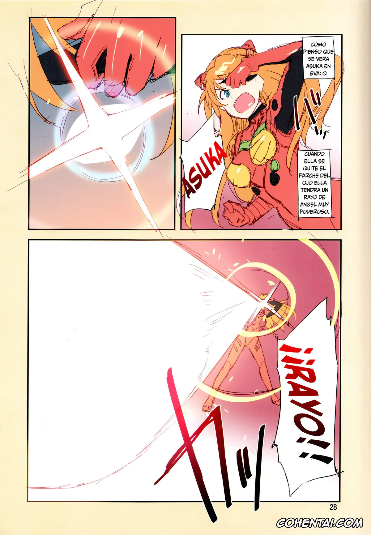 Neon Genesis Evangelion xxx, Asuka Langley Soryu xxx, Minna no Asuka Bon | La Asuka de Todos (Neon Genesis Evangelion), pagina 28