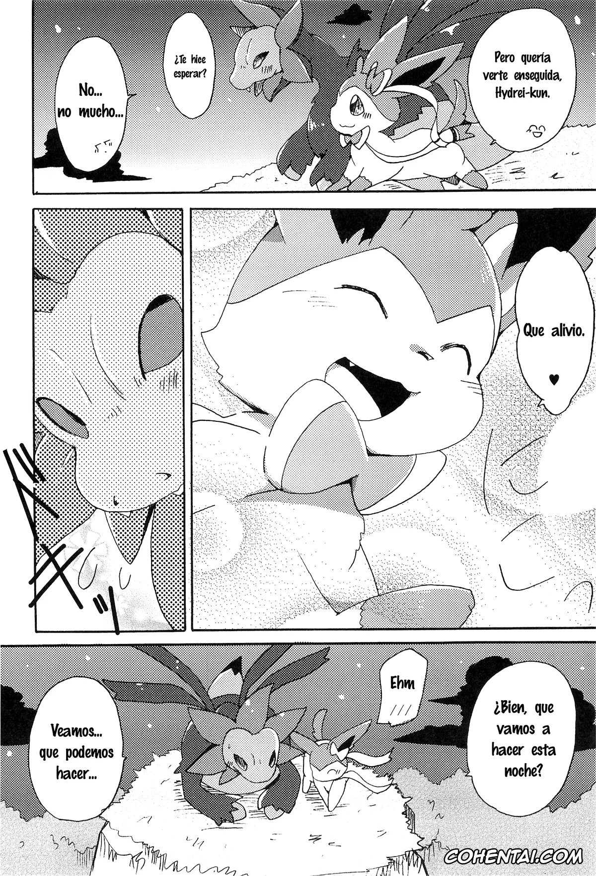 Pokemon | Pocket Monsters xxx, Hydreigon xxx, Sylveon xxx, Sweet night (Pokémon), pagina 7