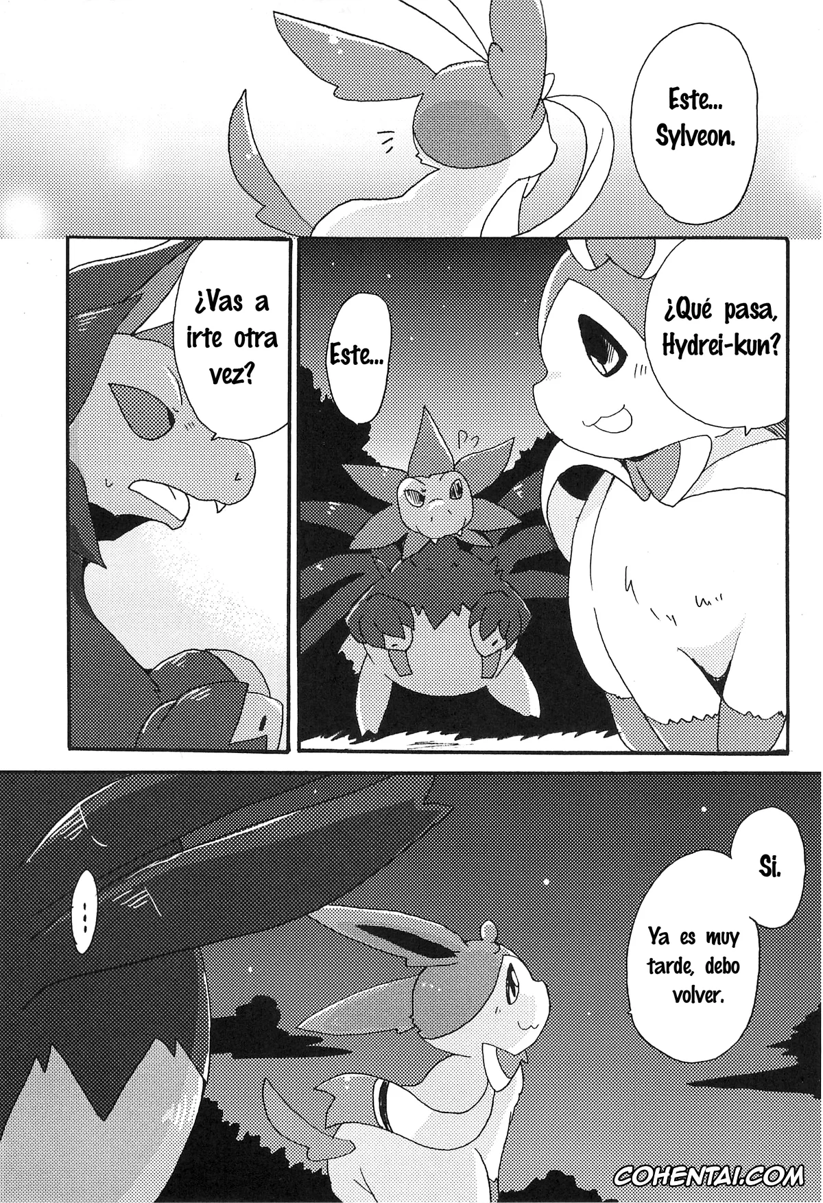 Pokemon | Pocket Monsters xxx, Hydreigon xxx, Sylveon xxx, Sweet night (Pokémon), pagina 10