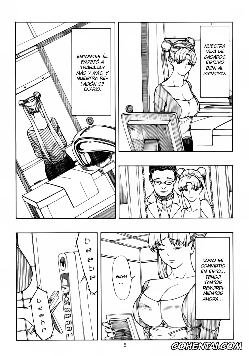 Sailor Moon | Bishoujo Senshi Sailor Moon xxx, Sailor Moon | Usagi Tsukino xxx, Tsukino Usagi (30) ~ Uwaki Hen ~ (Bishoujo Senshi Sailor Moon), pagina 4
