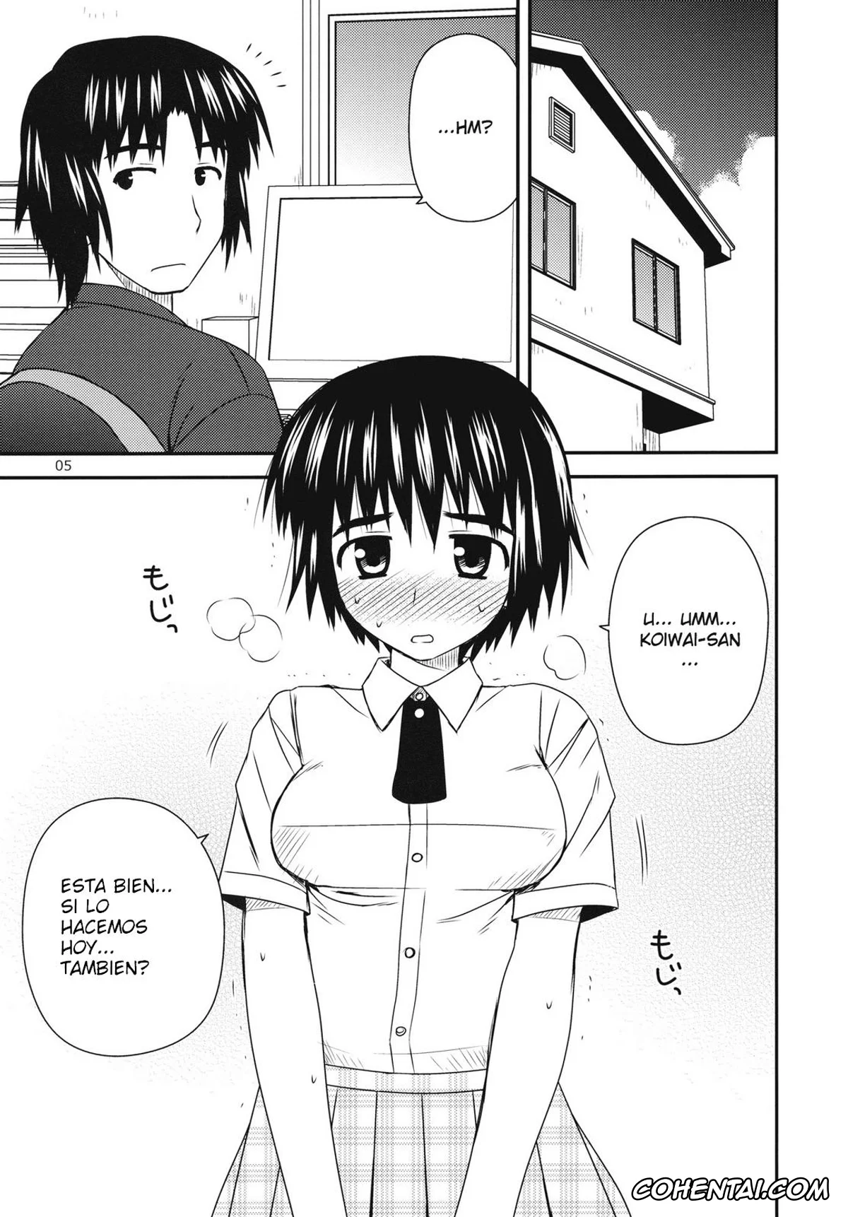 Yotsubato! porno, Fuuka Ayase porno, Yousuke Koiwai porno, Tomadoi Escalation (Yotsubato!), pagina 5