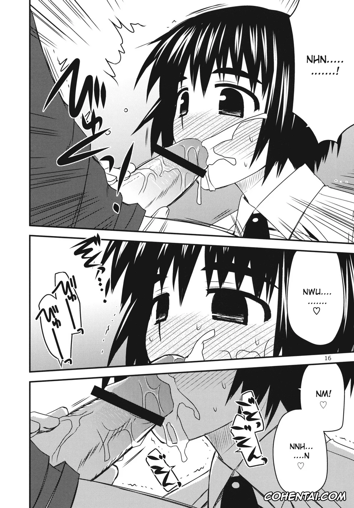 Yotsubato! xxx, Fuuka Ayase xxx, Yousuke Koiwai xxx, Tomadoi Escalation (Yotsubato!), pagina 16