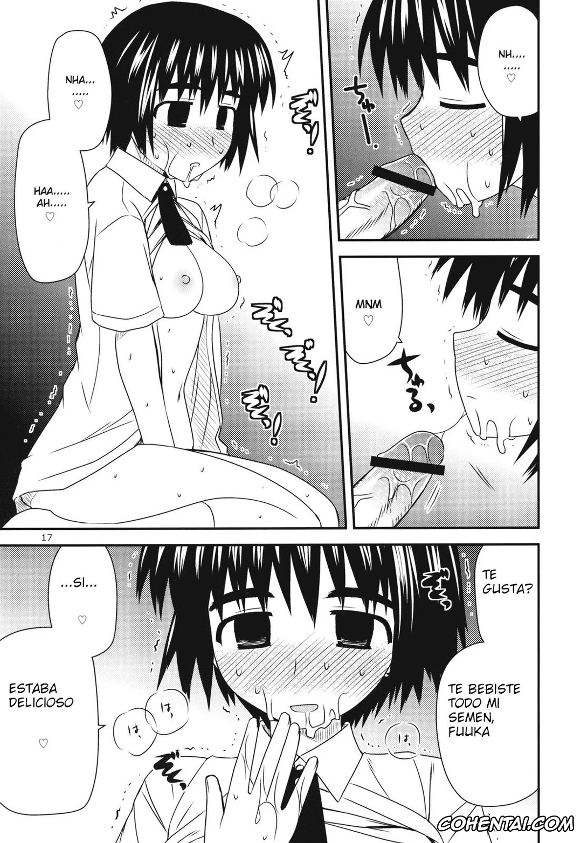 Yotsubato! porno, Fuuka Ayase porno, Yousuke Koiwai porno, Tomadoi Escalation (Yotsubato!), pagina 17