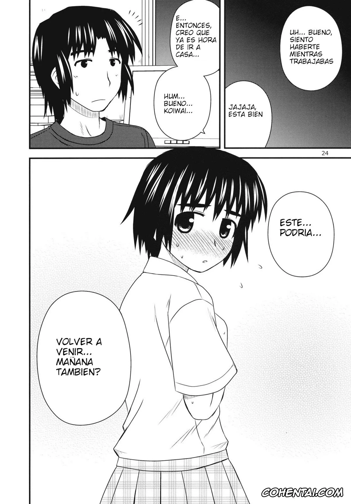 Yotsubato! hentai, Fuuka Ayase hentai, Yousuke Koiwai hentai, Tomadoi Escalation (Yotsubato!), pagina 24