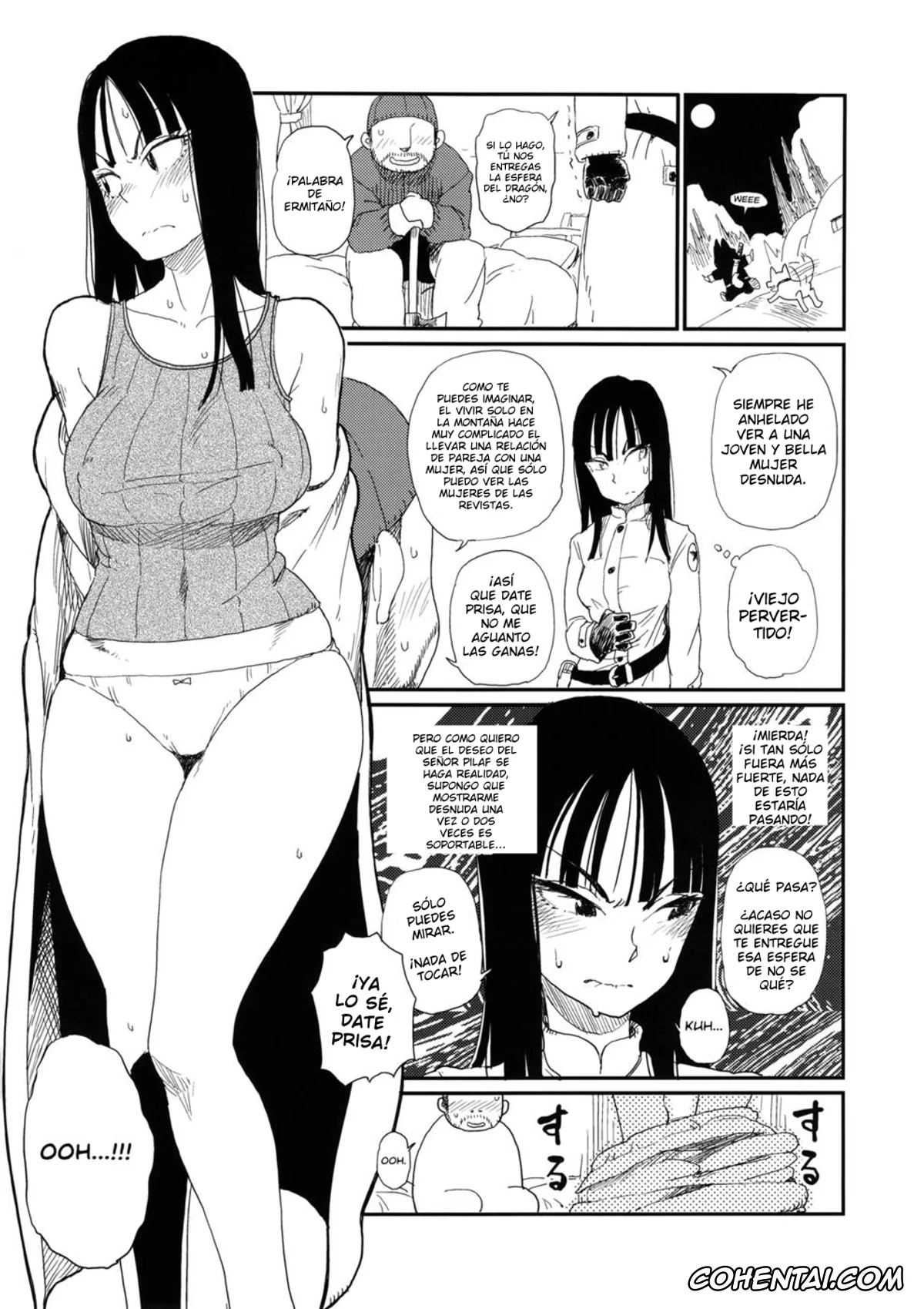 Dragon Ball xxx, Mai xxx, BETWEEN THE LINES 2 (Dragon Ball), pagina 7