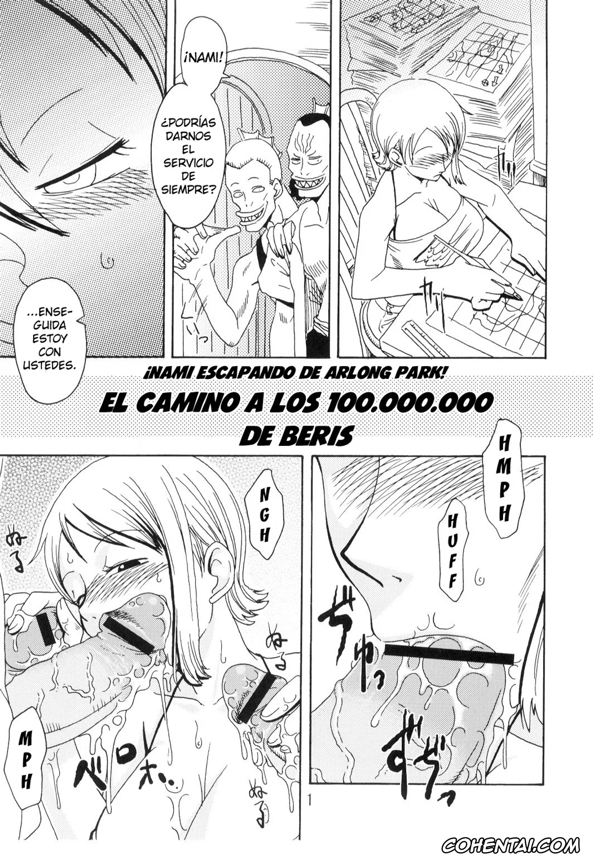 One Piece porno, Monkey D. Luffy porno, Nami porno, Nami no Koukai Nisshi Special 2 (One Piece), pagina 2